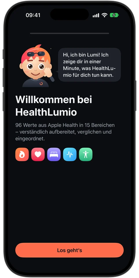 Willkommen bei HealthLumio: Lumi stellt sich vor